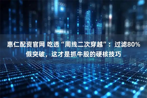 惠仁配资官网 吃透“周线二次穿越”：过滤80%假突破，这才是抓牛股的硬核技巧